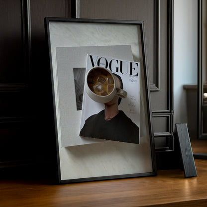 Cadre photo Vogue - Coffee