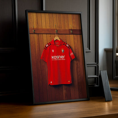 Cadre photo - Maillot Osasuna 25-26