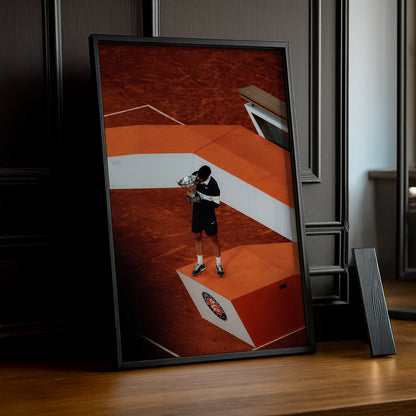 Cadre photo Tennis - Roland Garros Vainqueur
