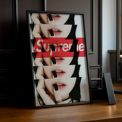 Poster Supreme - Aesthetic