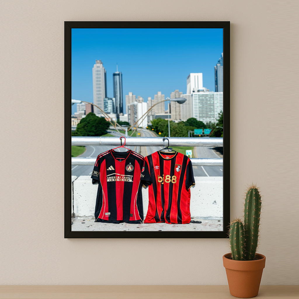 Cadre photo - Maillot Bournemouth 25-26