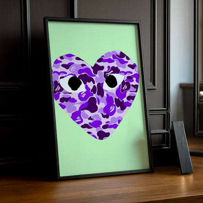 Cadre photo Comme des garçons