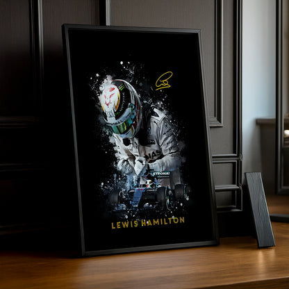 Cadre photo Lewis Hamilton Formula 1
