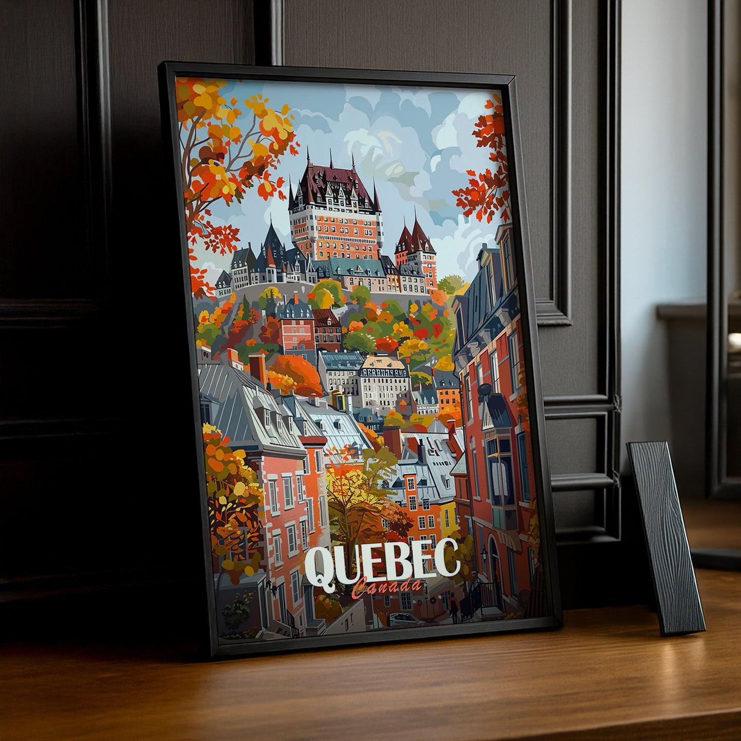 Cadre photo Quebec Canada
