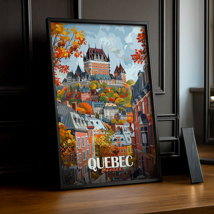 Cadre photo Quebec Canada