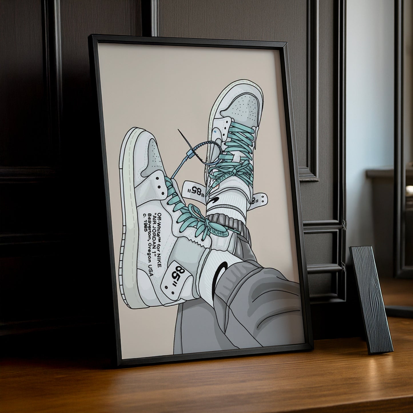 Cadre Photo Nike - Air Jordan Illustration