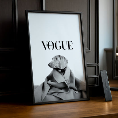 Cadre photo Vogue - Dog Costume