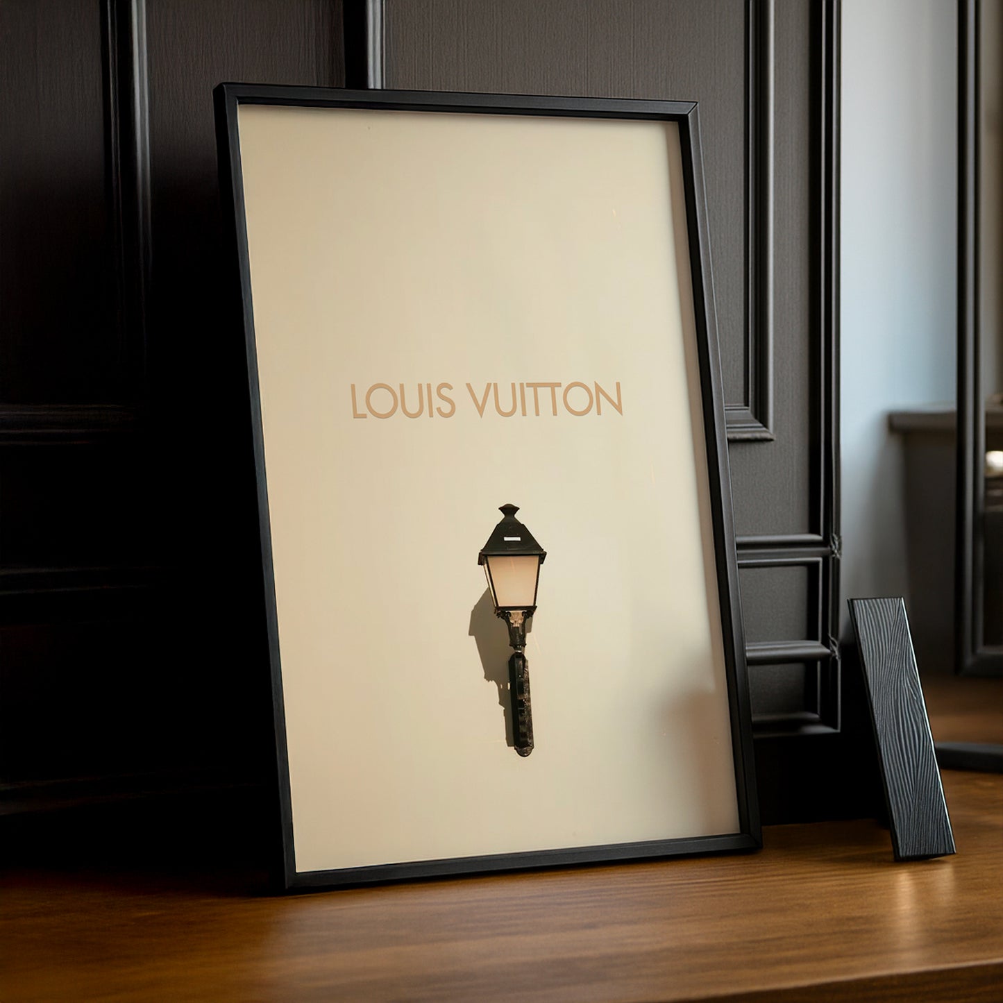 Cadre photo Louis Vuitton - Lampadaire