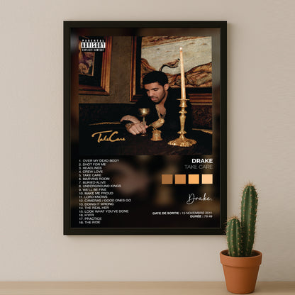 Poster Drake - Album Take Care