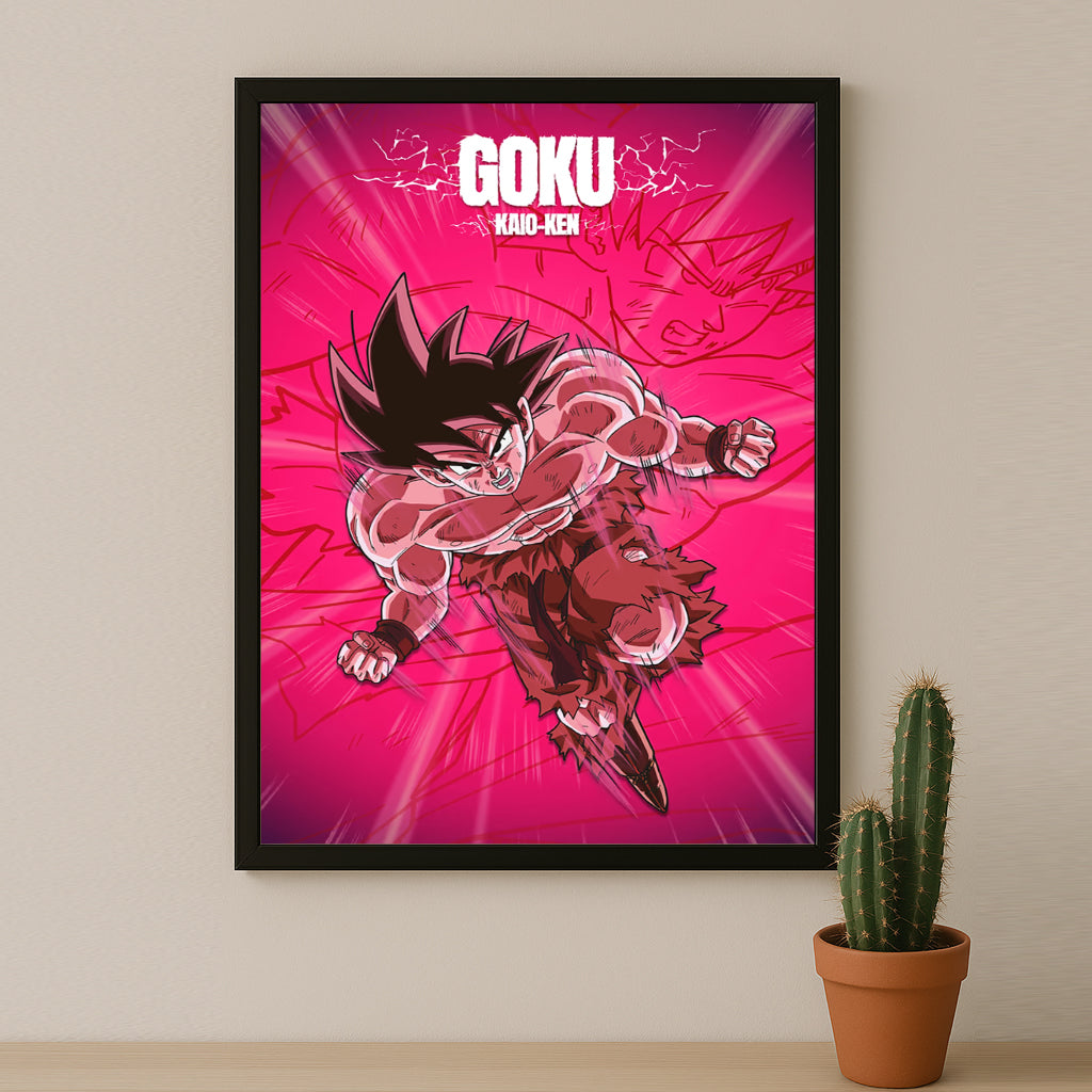 Poster Dragon Ball Z - Goku Kaio-Ken