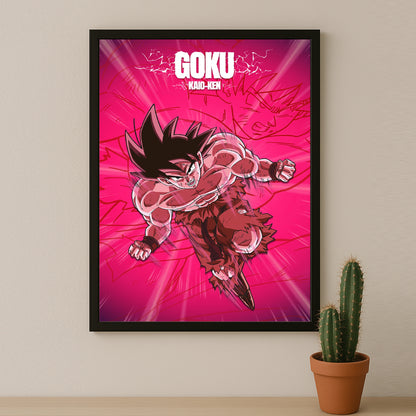 Poster Dragon Ball Z - Goku Kaio-Ken