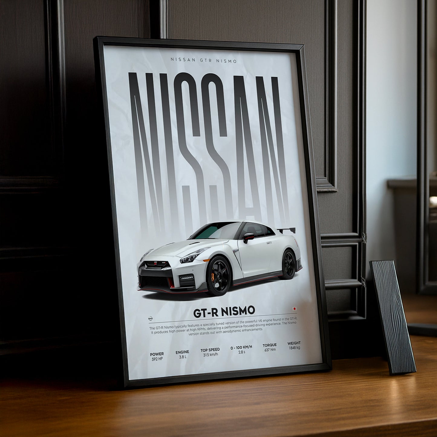 Cadre photo Nissan GT-R Nismo