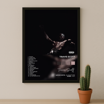 Cadre photo Utopia Travis Scott
