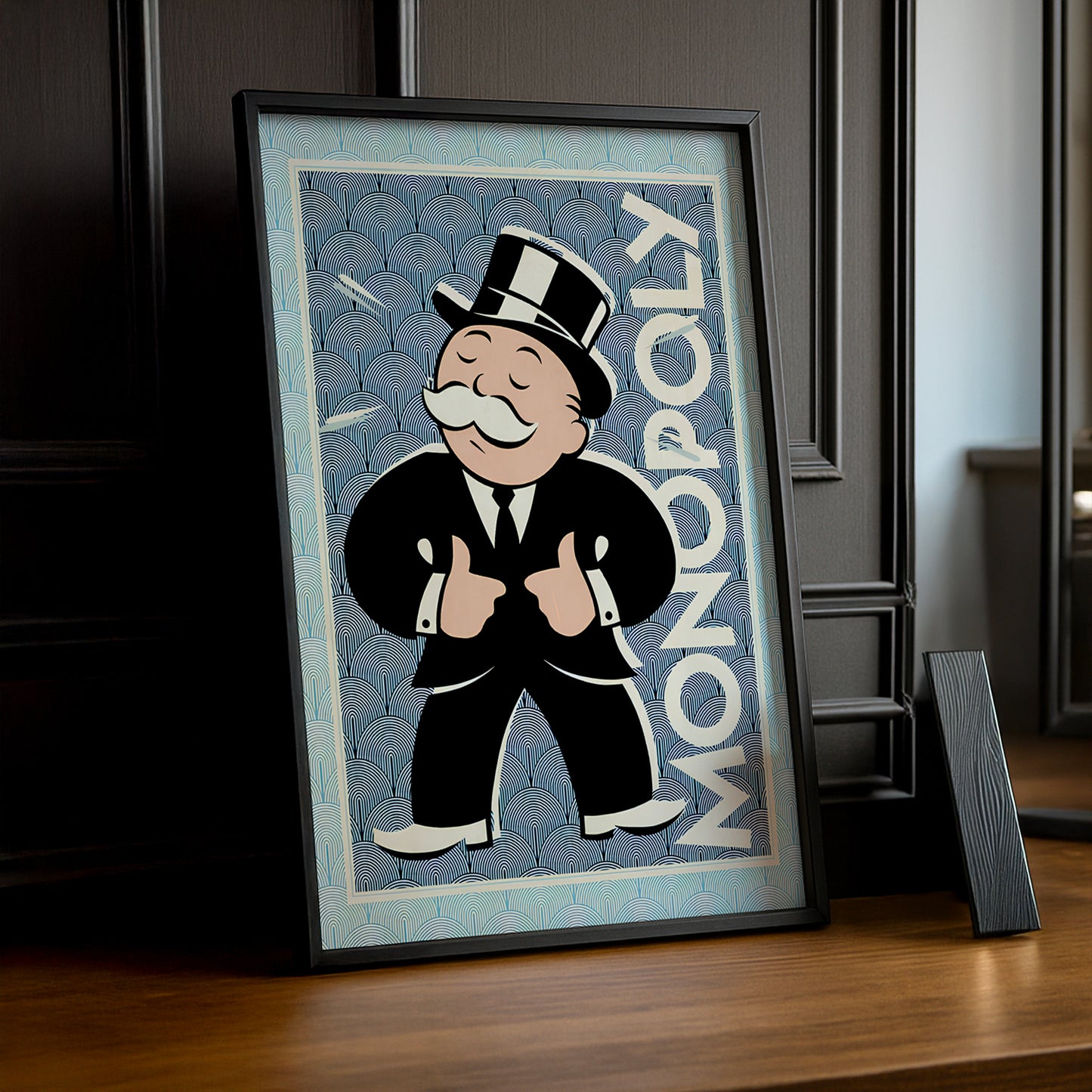 Monopoly Bleu - Poster
