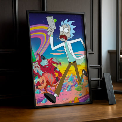 Rick und Morty-Fotorahmen 