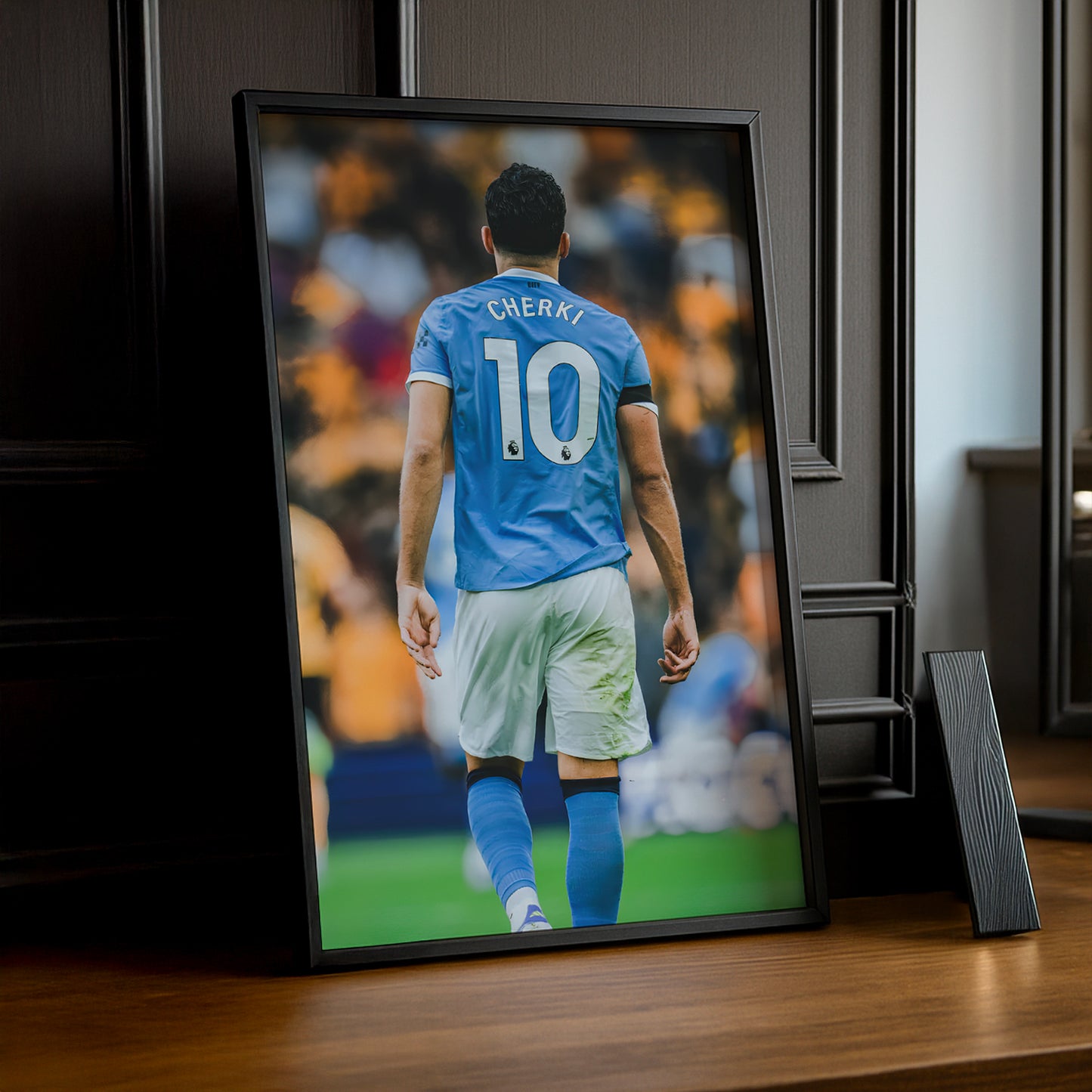 Poster Manchester City - Rayan Cherki 10