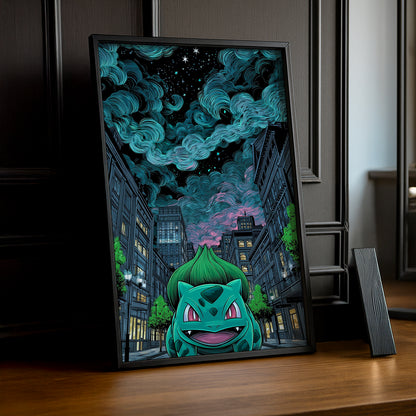 Cadre Photo Pokémon - Bulbizarre Street