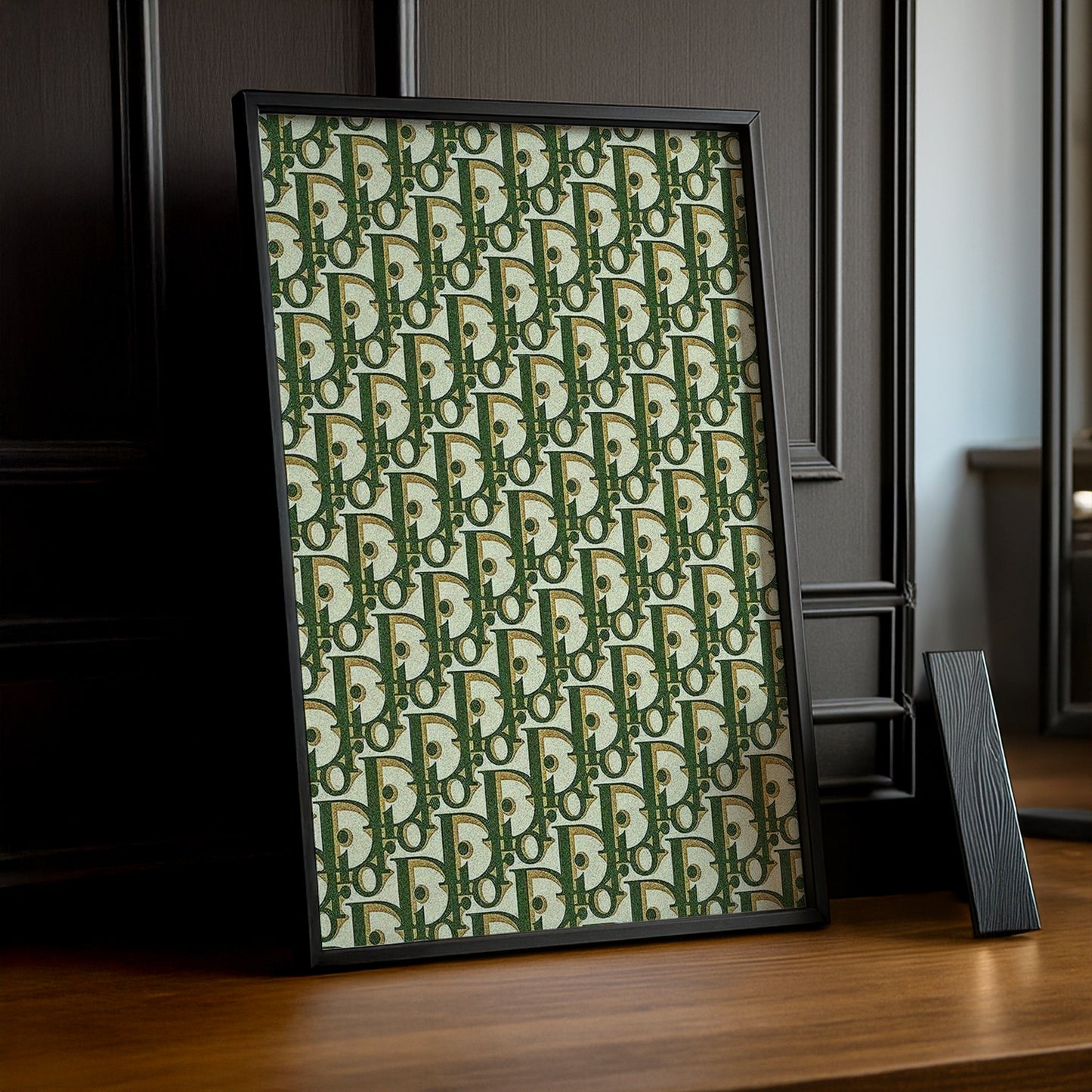 Cadre photo Christian Dior - Monogram vert