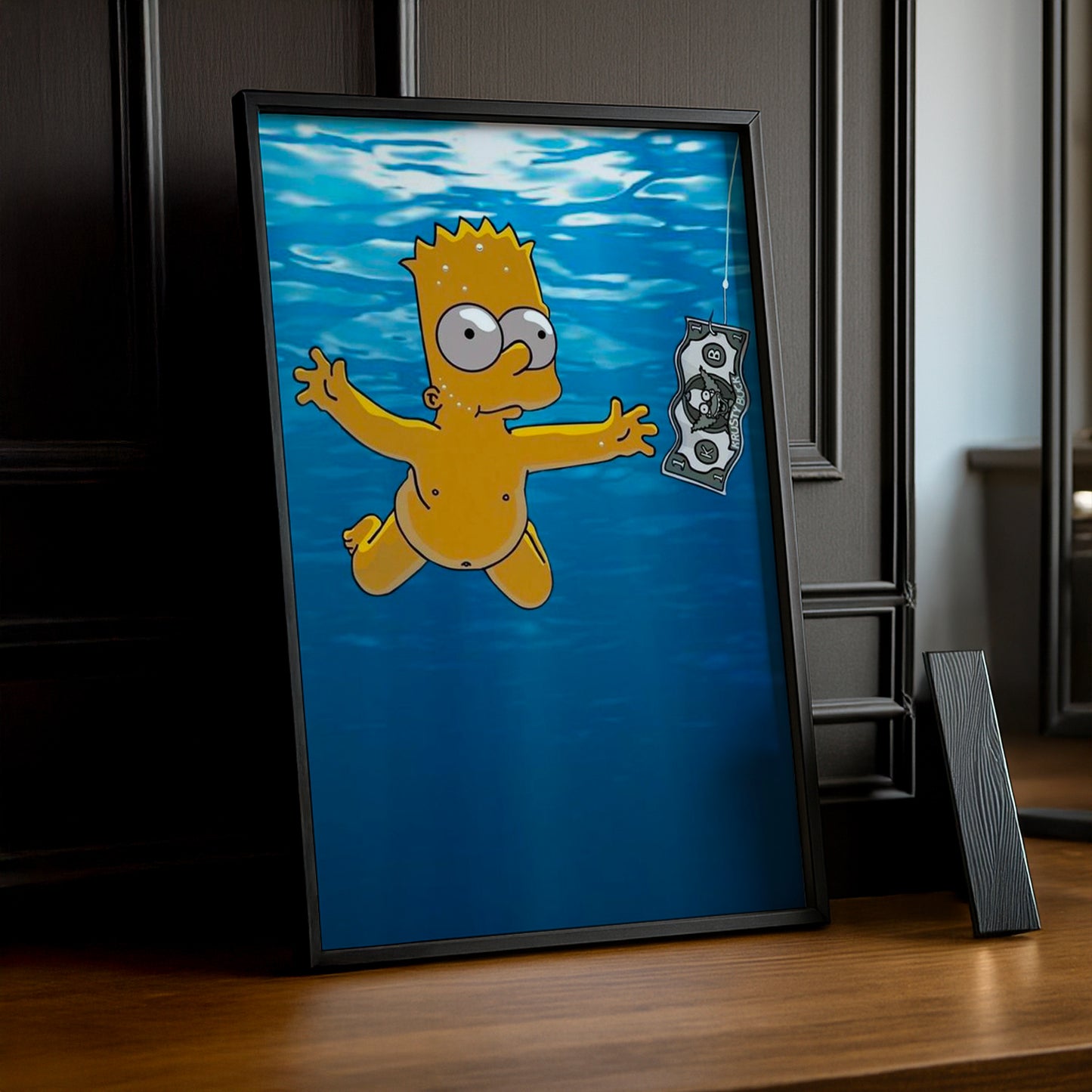 Cadre Photo Les Simpsons - Sauver Bart