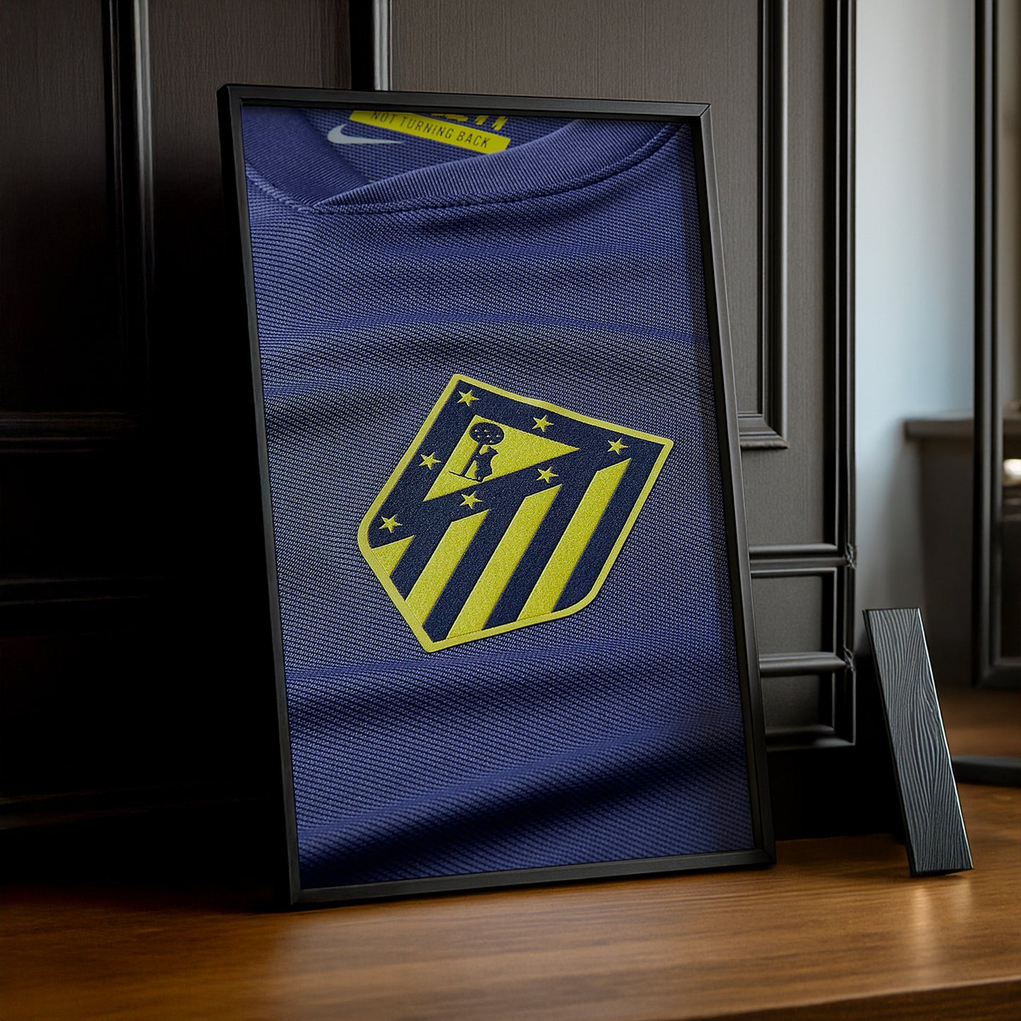 Cadre photo - Maillot Atletico Madrid 25-26