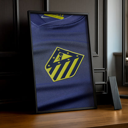 Cadre photo - Maillot Atletico Madrid 25-26