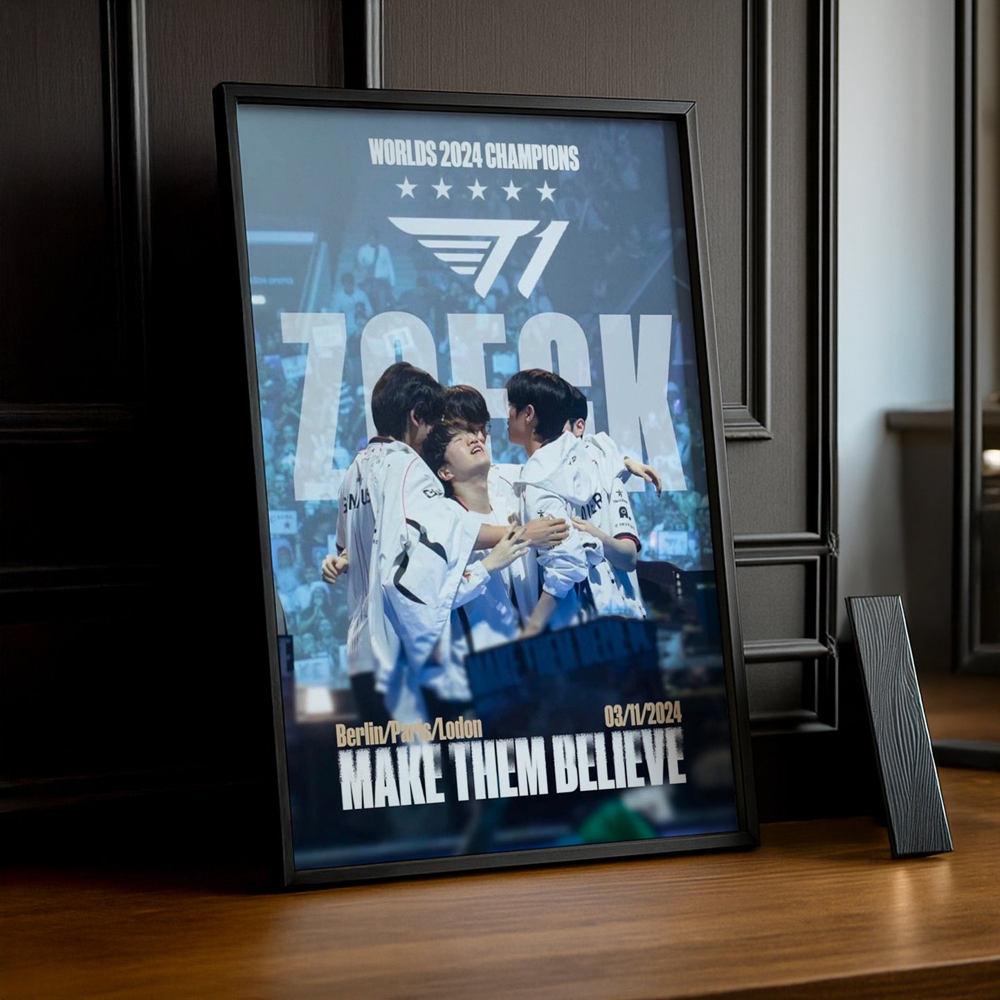 Cadre Photo SK Telecom T1 - Make Them Believe