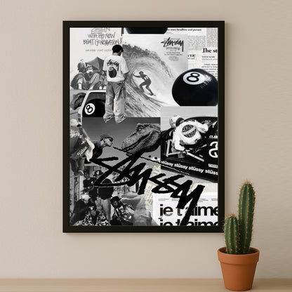 Poster Stüssy - Magazine