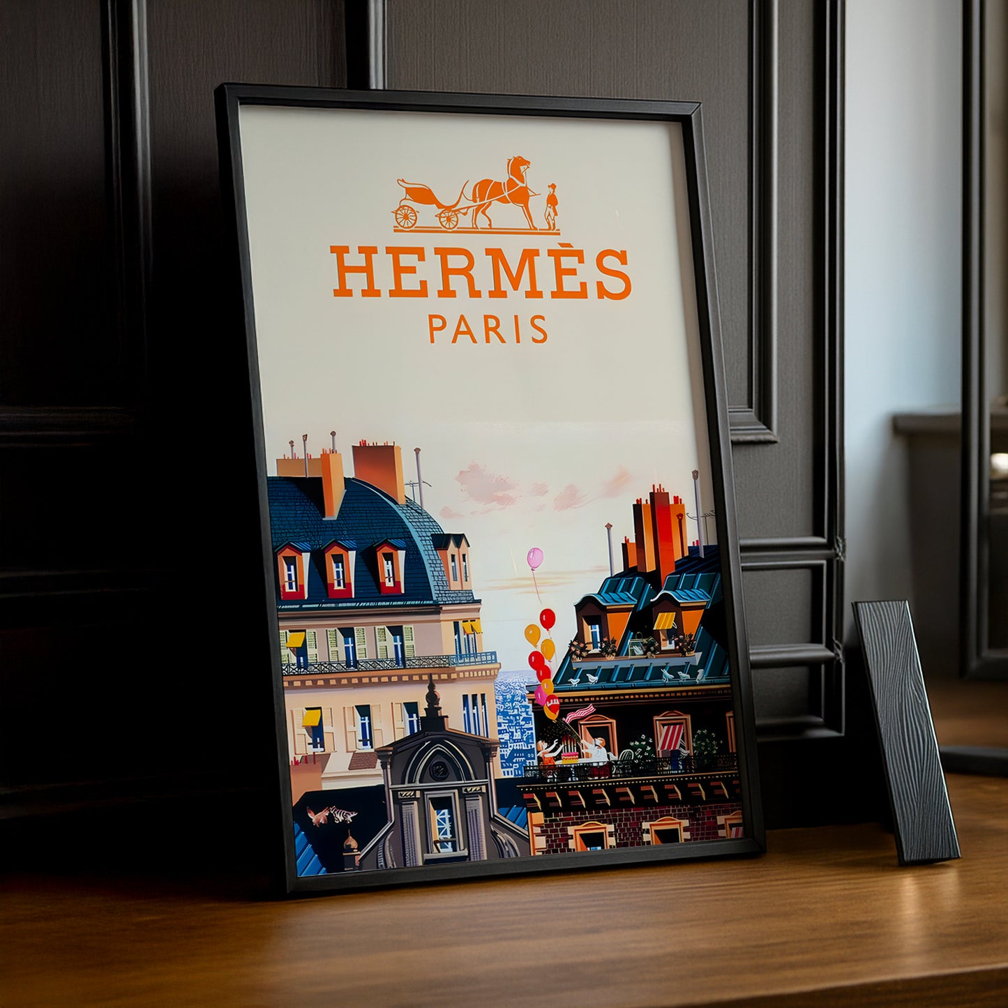 Cadre photo Hermès - Illustration