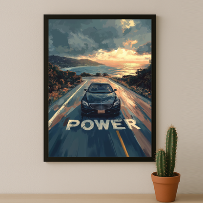 Mercedes Classe S - Poster