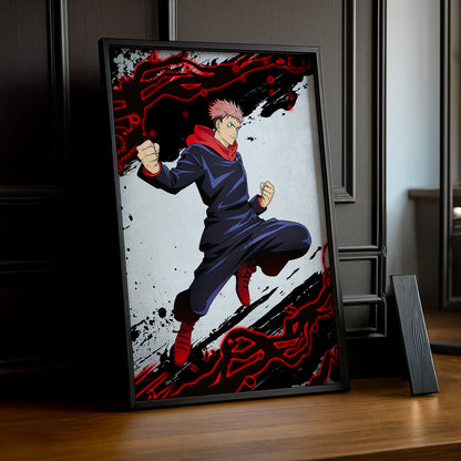 Cadre Photo Jujutsu Kaisen - Itadori Yuji