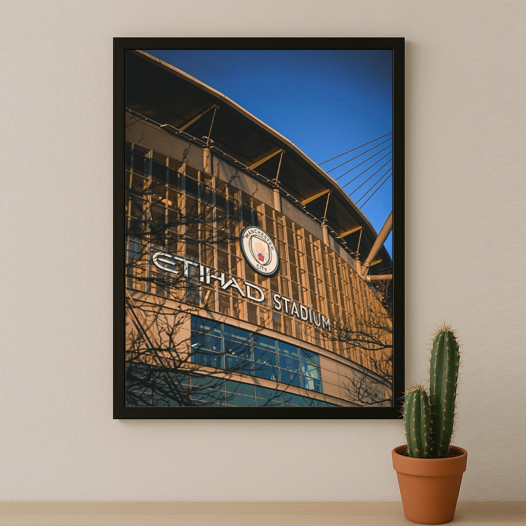 Poster Manchester City - Etihad Stadium City