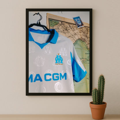 Cadre photo - Maillot Olympique de Marseille 2026
