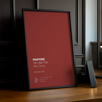 Cadre Photo Pantone - Red Ochre