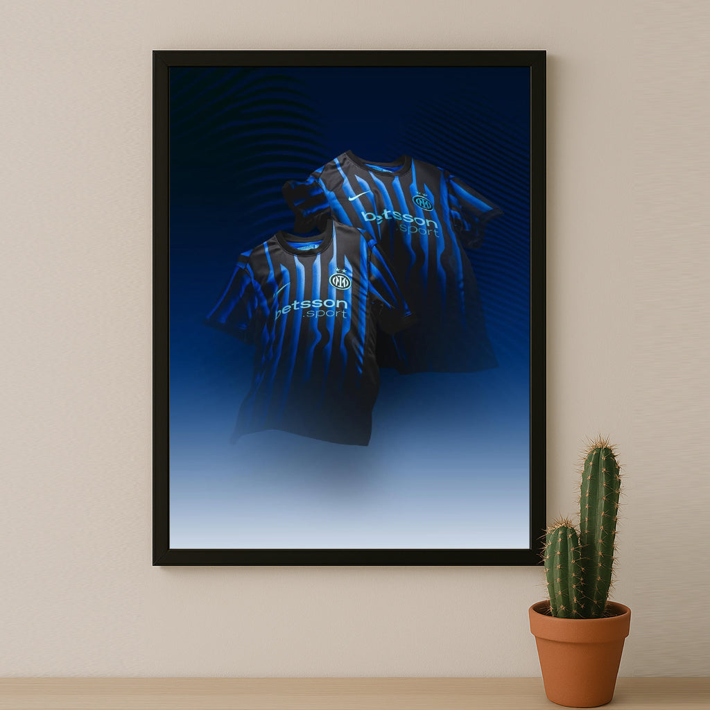 Poster Maillot Football - Inter Milan Kit 25-26