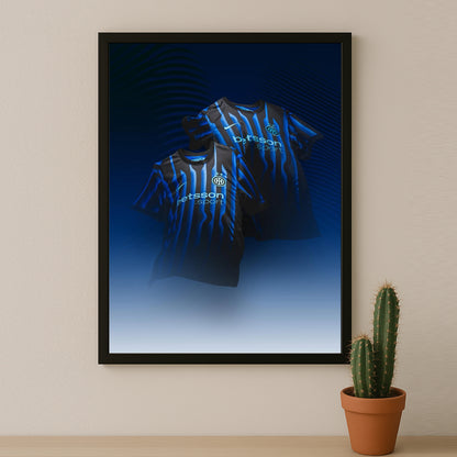 Poster Maillot Football - Inter Milan Kit 25-26