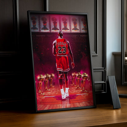 Cadre photo de Michael Jordan Basketball