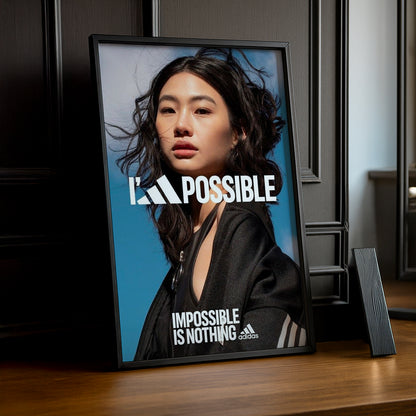 Cadre photo Adidas - Impossible is nothing