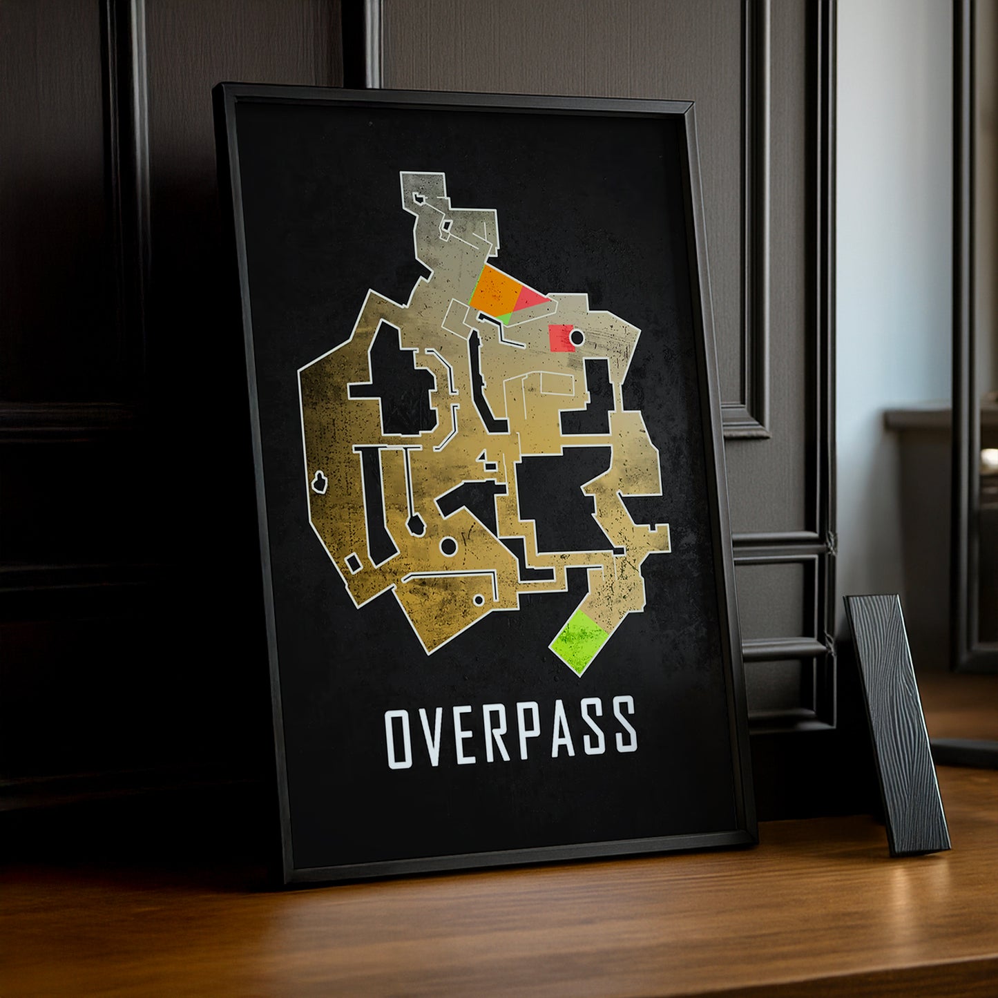 Cadre Photo Counter Strike - Map Overpass