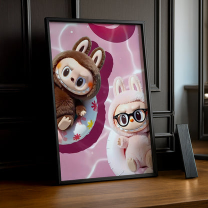 Poster Labubu - Summer Chill