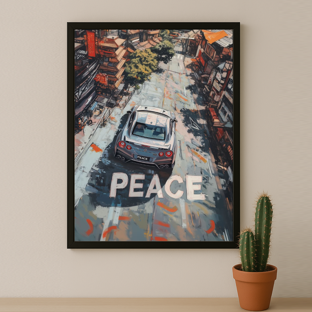 Nissan GT-R - Poster