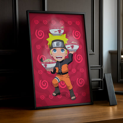 Cadre Photo Naruto - Naruto Bol de Ramen