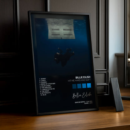 Cadre photo Album - Billie Eilish Hit me hard hit me soft