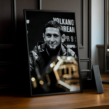 Poster UFC - Khamzat Chimaev Belt