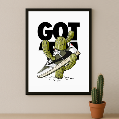 Poster Nike Got'Em Cactus Jack