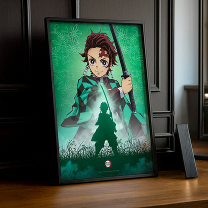 Cadre Photo Demon Slayer - Tanjiro Loyal Brother
