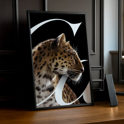 Cadre photo Cartier - "C" Panthère