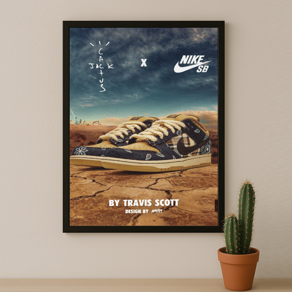 Poster Nike SB x Travis Scott