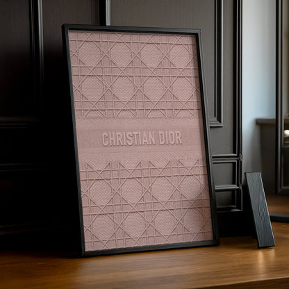 Cadre photo Christian Dior - Rose