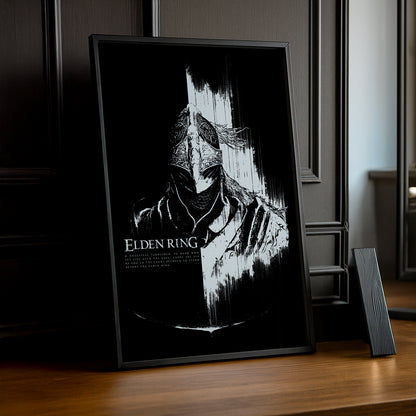 Cadre Photo Elden Ring - Tarnished BW