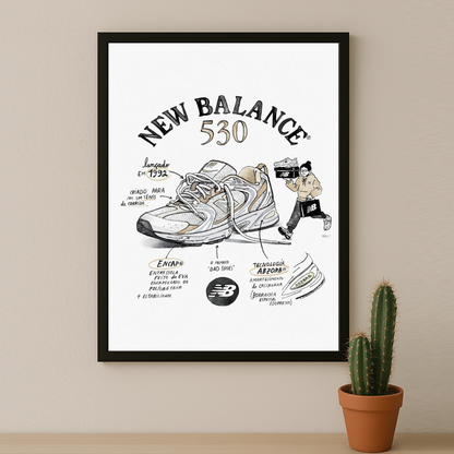 Cadre photo New Balance - 530